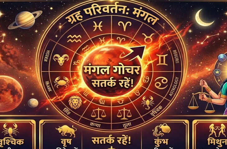 Mars Transit in Taurus 2026: जून में मंगल करेंगे वृषभ राशि में प्रवेश, इन राशियों को रहना होगा सतर्क