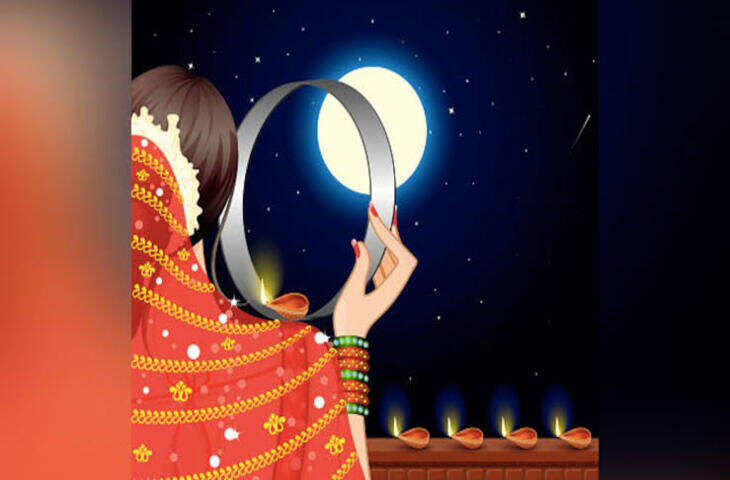 करवा चौथ की सुपरफास्ट व्रत कथा, वीडियो में जाने कम समय में पढ़ें पूरी कहानी