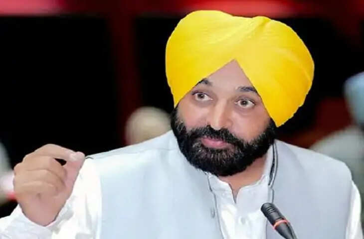 Bhagwant Mann को दिल्ली एयरपोर्ट पर 3 घंटे रोके जाने का AAP का दावा, ₹50 हजार चालान काटने का भी आरोप