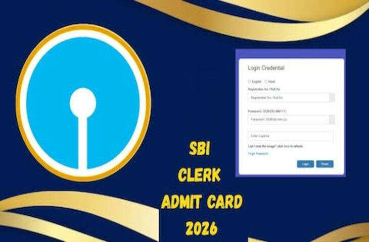 SBI Clerk Admit Card 2026: प्रीलिम्स का कॉल लेटर जारी, 26-27 सितंबर को परीक्षा; डाउनलोड करने का तरीका देखें