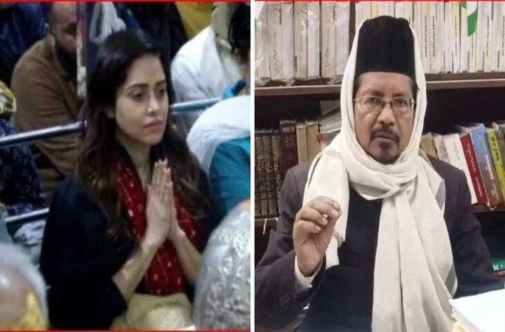 नुसरत भरूचा ने उज्जैन में किए महाकाल दर्शन, भड़क गए मौलाना&hellip; कहा- मंदिर में पूजा इस्लाम में हराम