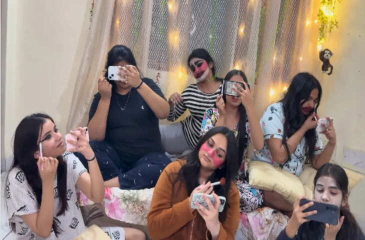 सोशल मीडिया पर वायरल हुआ अनोखा मेकअप वीडियो, यूजर्स कर रहे मजेदार प्रतिक्रिया