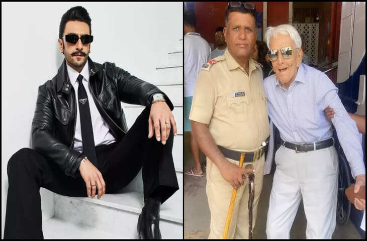 93 की उम्र में भी&nbsp;Ranveer Singh के नाना ने वोट डालकर निभाया भारतीय नागरिक होने का फर्ज, एक्टर ने पोस्ट शेयर कर कही ये बात&nbsp;