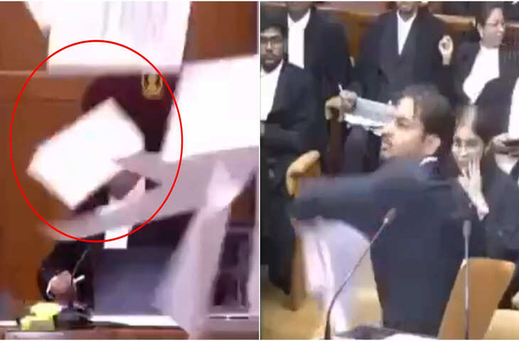 Supreme Court Viral Video: कोर्टरूम में वकील के व्यवहार पर मचा बवाल, जजों के सामने की आपत्तिजनक टिप्पणी​​​​​​​