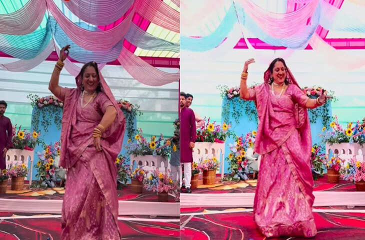 Engagement Party में चाची ने लूट ली सारी महफ़िल, धमाकेदार डांस वीडियो देख यूजर्स भी रह गए दंग&nbsp;