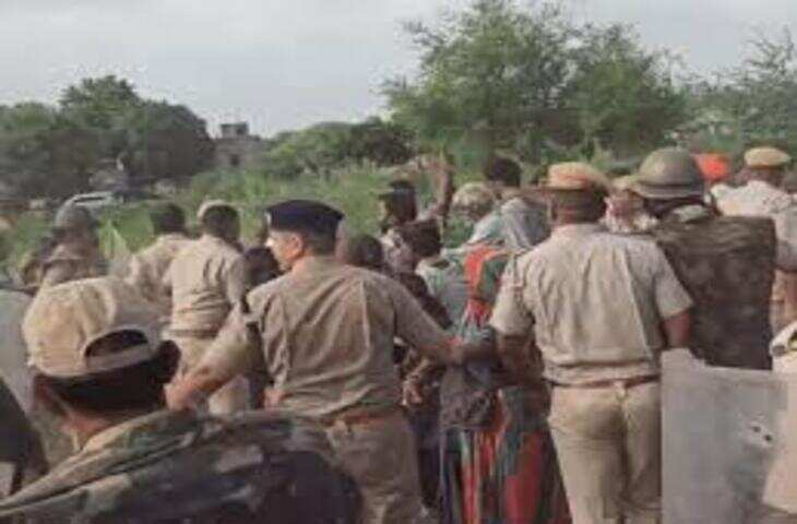 बालोतरा में आरएलपी नेता की हिरासत से नाराज ग्रामीणों का पुलिस से संघर्ष, महिलाओं की भी हुई धक्का-मुक्की