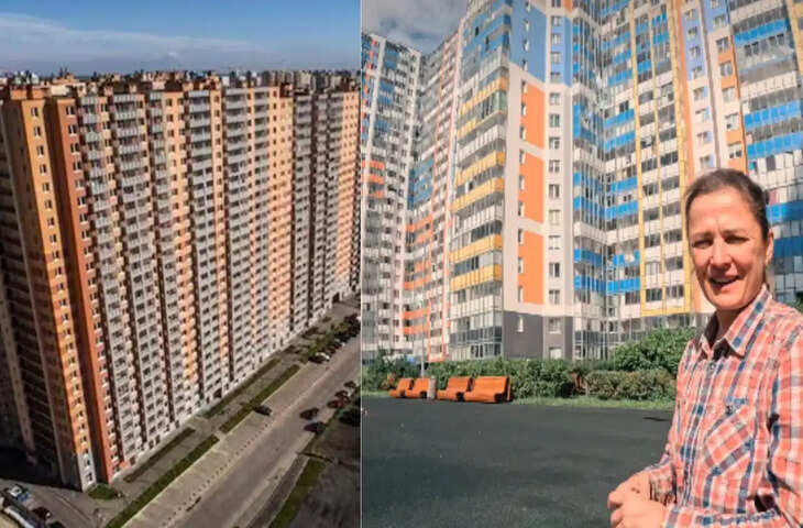 Viral Video: छत से नीचे देखा तो दिखी दूसरी दुनिया! इमारतों का ऐसा जाल कि पूरा शहर किसी फिल्मी सेट जैसा लगा