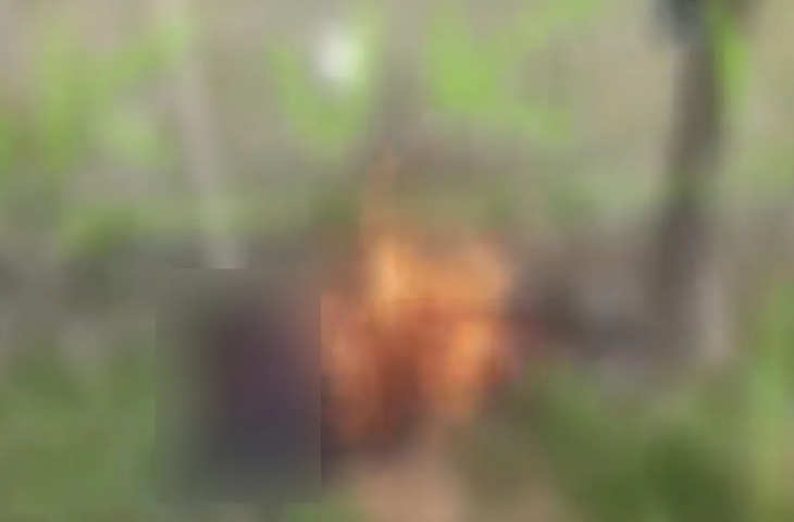 Manipur Voilence: 'कुकी' आदमी के शरीर को आग लगाने का वीडियो वायरल