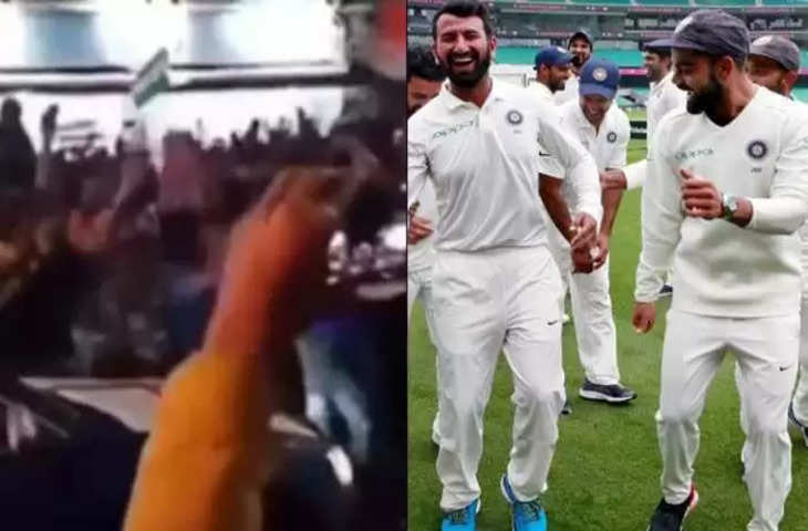 fans-dancing-on-saat-samundar-par-on-streets- UK IND VS ENG