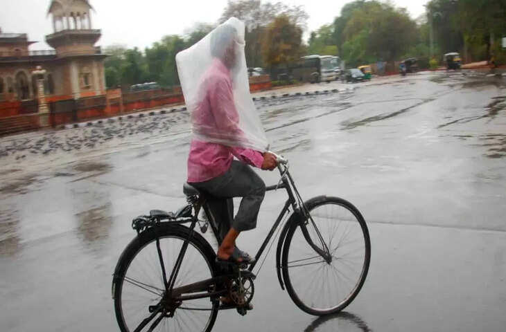 दिल्ली-NCR में बदला मौसम, रविवार को बारिश और तेज हवाओं का येलो अलर्ट जारी