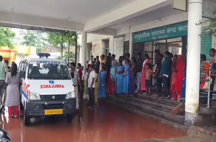 कटघोरा में ट्रेलर और विंगर वाहन की भीषण टक्कर, दो शिक्षिकाओं की मौत, सात गंभीर रूप से घायल