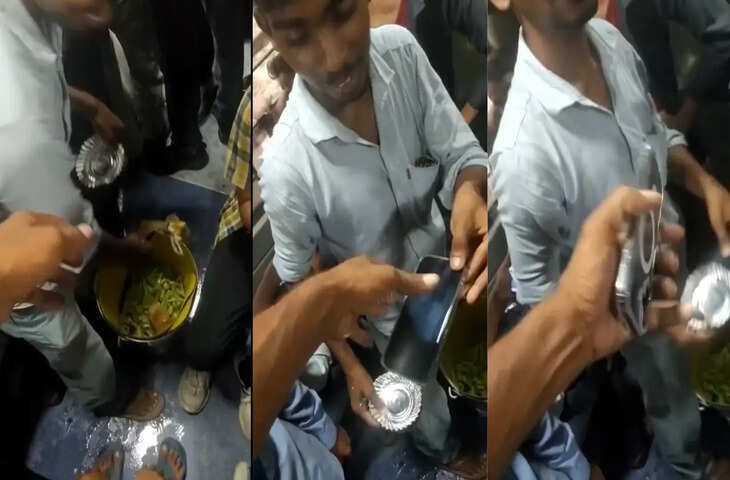 खीरा बेचने वाले के हाथ में दिखा iPhone, ट्रेन का वायरल वीडियो देख लोगों ने कहा- 'नौकरी में क्या रखा है...'&nbsp;