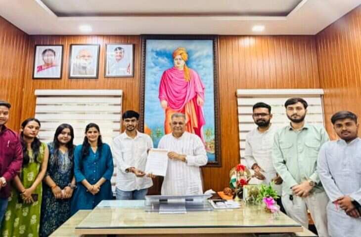 MP में छात्रसंघ चुनाव बहाल कराने की मांग, ABVP प्रतिनिधिमंडल ने उच्च शिक्षा मंत्री से की मुलाकात