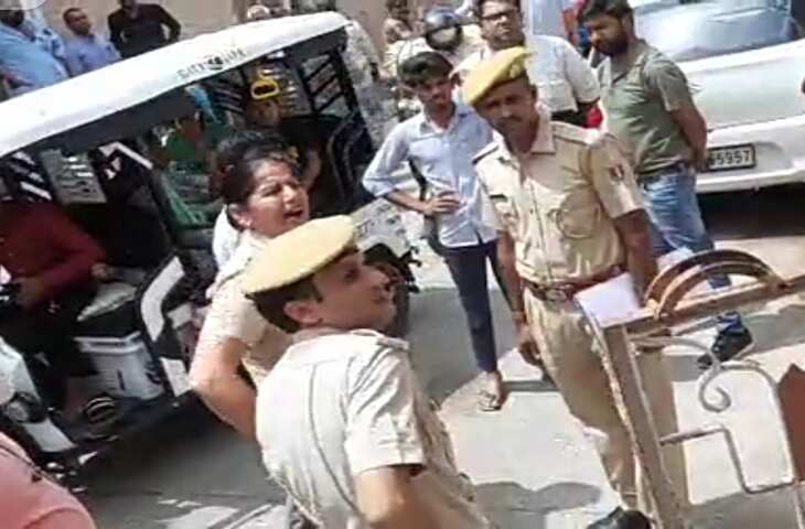 जयपुर में प्लॉट विवाद ने लिया हिंसक मोड़: घर में घुसकर तोड़फोड़, ज्वलनशील पदार्थडालने का आरोप; CCTV में कैद हुई वारदात