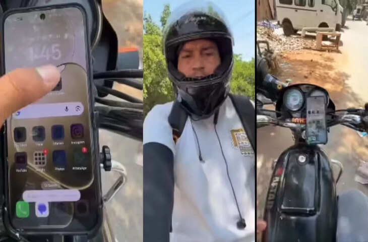भीषण गर्मी में Rapido ड्राइवर का वायरल वीडियो, मोबाइल की दिक्कत और कम कमाई पर उठे सवाल