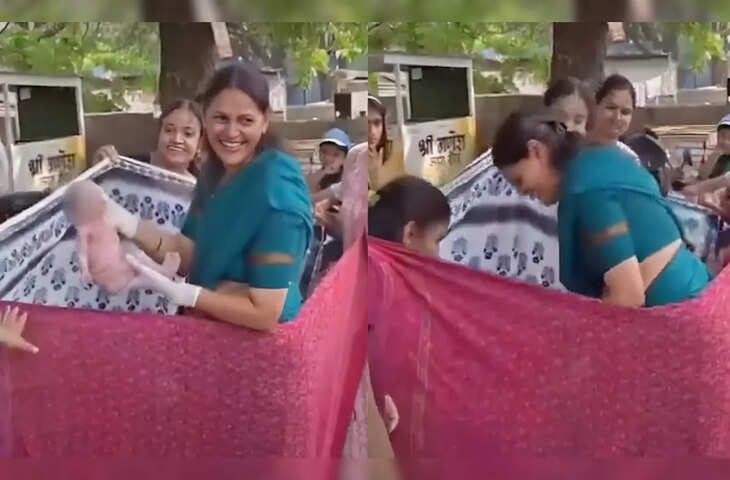 दिल छू लेने वाला VIDEO: सड़क पर ही हुई डिलीवरी, डॉक्टर ने साड़ियों से बनाया अस्थायी OT, सोशल मीडिया पर तारीफों की बौछार