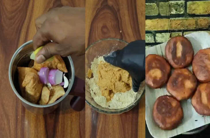 समोसे के साथ अनोखा एक्सपेरिमेंट, वायरल वीडियो पर भड़के लोग