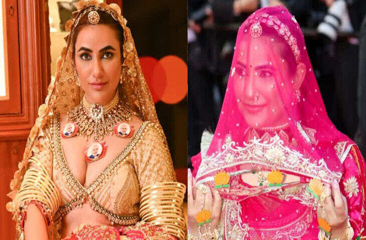 Cannes में घूंघट वाली इस हसीना ने लूटी महफ़िल, अनोखे लुक और बयान ने खींचा सबका ध्यान देखे वीडियो&nbsp;