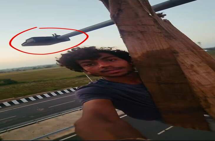 &lsquo;खाना छोड़ सकते हैं, GF से बात नहीं!&rsquo; क्रेन पर चढ़े युवक ने ड्राइवर की लगाई क्लास, VIDEO हुआ वायरल&nbsp;