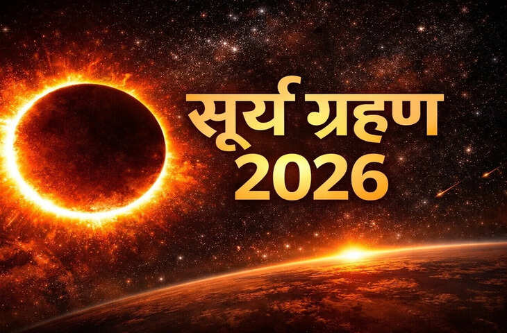 Surya Grahan 2026: साल का सबसे बड़ा सूर्य ग्रहण कब लगेगा? जानें तारीख, समय और क्या भारत में दिखेगा असर