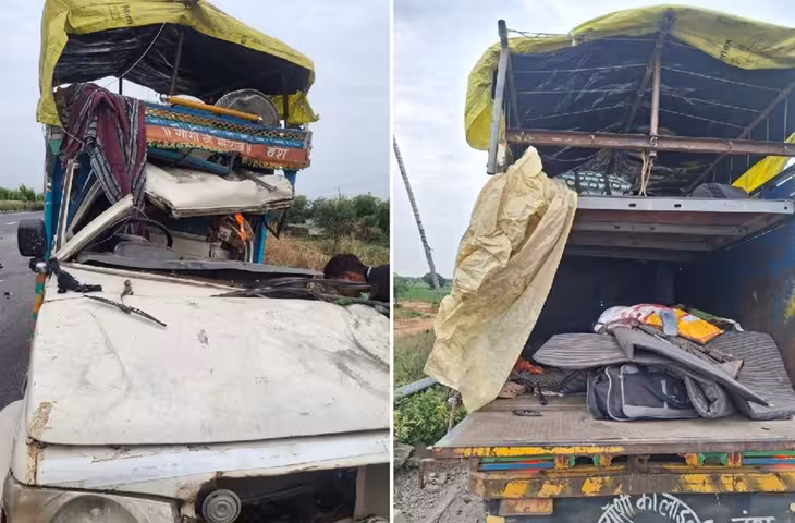 खाटू श्याम और सालासर बालाजी से लौट रहे श्रद्धालुओं की गाड़ी KMP पर हादसे का शिकार, कई लोगों की मौत; 14 घायल