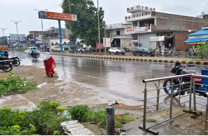 कौशांबी में बारिश से मौसम हुआ सुहाना, उमस भरी गर्मी से मिली राहत; तापमान में आई गिरावट