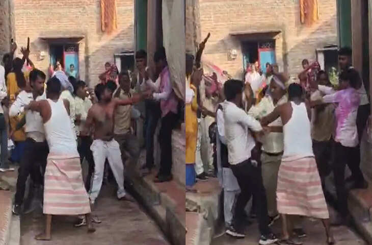 हरदोई में होली मिलने ससुराल गए युवक के साथ मारपीट, वीडियो सोशल मीडिया पर वायरल