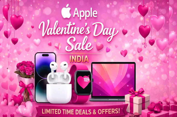 Valentine&rsquo;s Day पर Apple का बड़ा तोहफा! iPhone, MacBook और दूसरे प्रोडक्ट्स पर मिल रही भारी-भरकम छूट&nbsp;