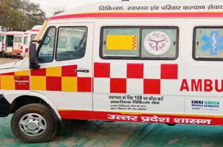 गाजियाबाद में एंबुलेंस चालक के इनकार से घायल युवक की मौत का आरोप, डॉक्टरों ने दिल्ली किया था रेफर