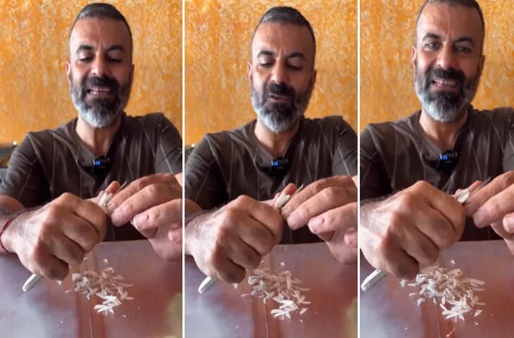 इस बंदे में तो गजब टैलेंट है, एक बादाम के ​कर दिए 450 टुकड़े, वीडियो देख आंखों पर यकीन नहीं होगा