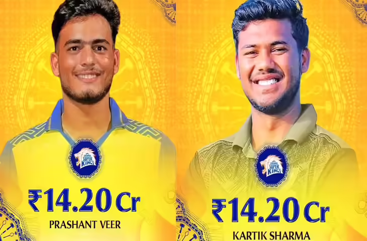 कौन हैं Kartik Sharma जिनके लिए IPL ऑक्शन में लगी&nbsp;14.20 करोड़ की बोली ? बन गए सबसे महंगे&nbsp;अनकैप्ड प्लेयर