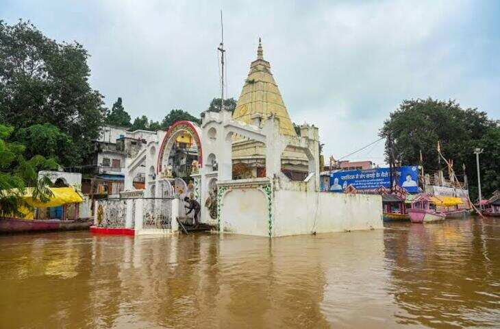 सतना में भारी बारिश से मंदाकिनी नदी उफान पर, 36 गांवों में अलर्ट; कई मार्गों पर आवागमन बंद