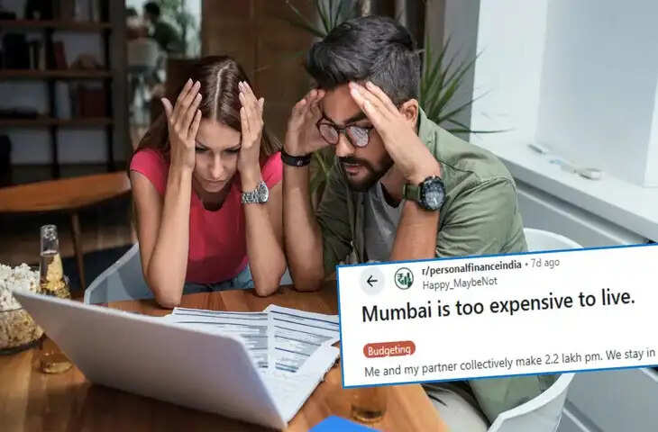मुंबई कपल का दावा: 2.2 लाख रुपये महीने की कमाई के बावजूद खाली जेब, रेडिट पोस्ट से छिड़ी बहस