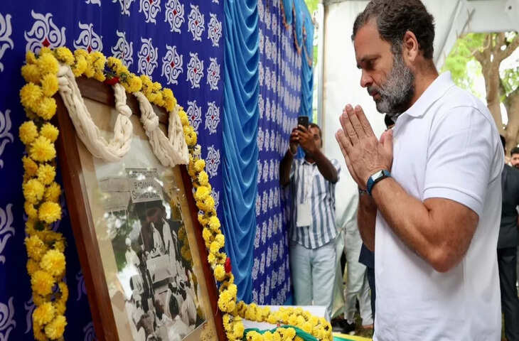 बापू को श्रद्धांजलि दे राहुल गांधी ने लिखा भावुक संदेश; बोले- 'अन्याय के खिलाफ डरना नहीं, लड़ना सिखाया'