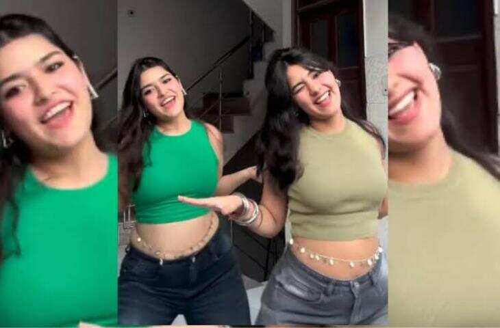हरा सूट पहन लड़की ने &lsquo;Baby Doll&rsquo; गाने पर किया धमाकेदार डांस, देखते ही दीवानी हुई पब्लिक, वायरल वीडियो