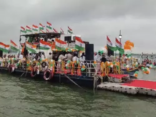 भोपाल का बड़ा तालाब आज तिरंगे के रंग में रंगेगा, 350 से ज्यादा नावों पर निकलेगी नौका तिरंगा यात्रा