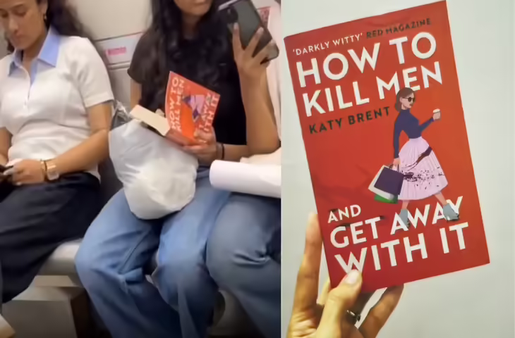 मेट्रो में &lsquo;How to Kill Men&rsquo; किताब पढ़ती दिखी लड़की, वायरल वीडियो देख पूरे मर्द समाज में खौफ का माहौल&nbsp;