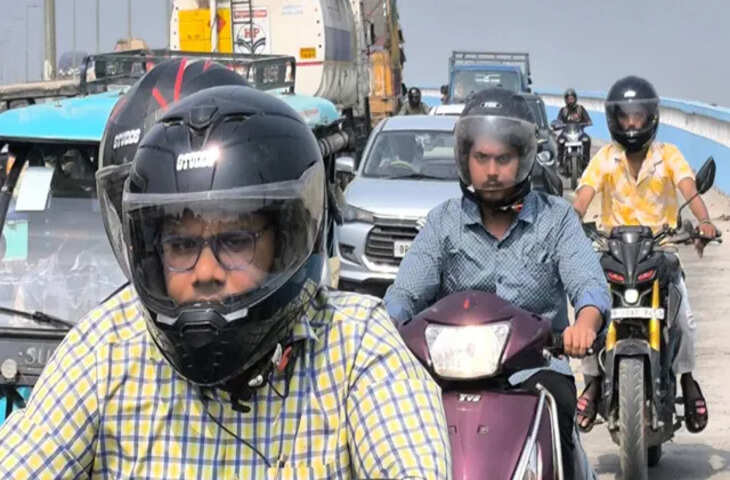 विक्रमशिला सेतु पर 18 घंटे तक भीषण ट्रैफिक जाम, यात्री बेहाल