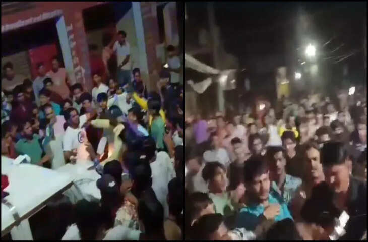 सीकर में सड़क दुर्घटना के बाद हिंसा भड़की, पुलिस पर हमला