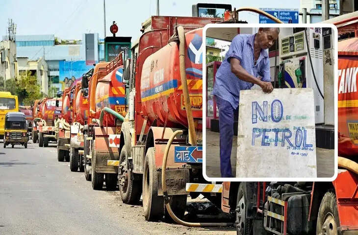 महाराष्ट्र में गहराया ईंधन संकट, पेट्रोल-डीजल के लिए लंबी कतारें; कई जिलों में पंप बंद
