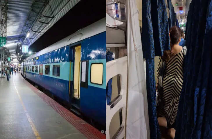 ट्रेन की सेकंड एसी में रात 1 बजे शोर मचा रहा था परिवार, लड़की ने टोका तो मिला हैरान करने वाला जवाब