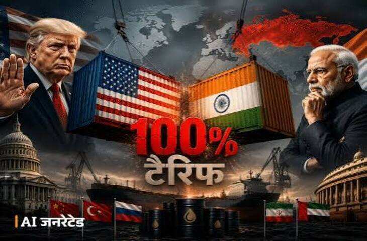 रूस से तेल खरीदने वाले देशों पर अमेरिका का शिकंजा, वीडियो में जाने भारत-चीन समेत कई देशों पर 100% टैरिफ लगाने की तैयारी