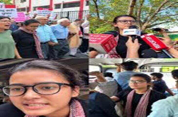 Priyanka Gandhi के साथ Neha Bora की तस्वीर वायरल, Umar Khalid का नाम आते ही मचा बवाल!