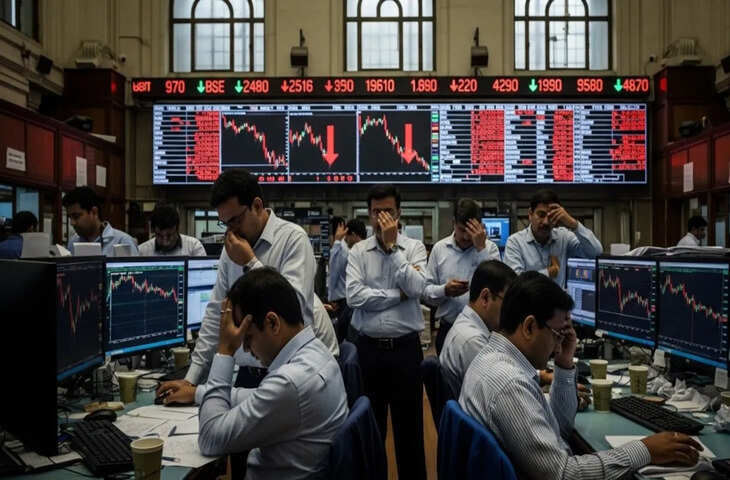 Stock Market Closing :&nbsp;गुरुवार को शेयर बाजार में भारी गिरावट! सेंसेक्स&nbsp;2,496 अंक गिरकर क्लोज,&nbsp;₹11 लाख करोड़ स्वाहा&nbsp;
