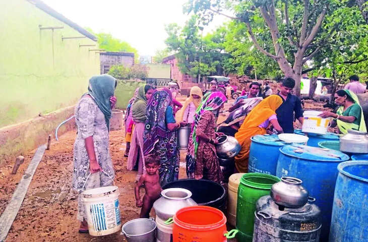 करोड़ों की जल योजनाएं बेअसर, पृथ्वीपुरा और हरिपुरा में पेयजल संकट गहराया