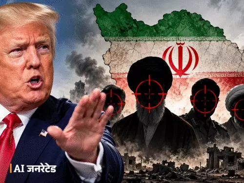 US-Iran Tension: ट्रम्प की ईरान को चेतावनी, बोले- बातचीत किससे करें? ड्रोन गिराने के दावे से बढ़ा तनाव
