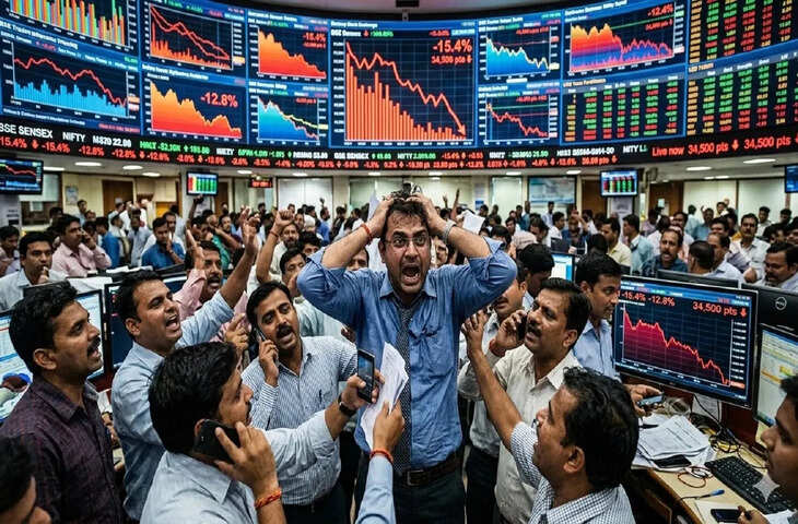 Stock Market Closing :&nbsp;ईरान संकट और महंगे क्रूड का असर दलाल स्ट्रीट में भूचाल, सेंसेक्स&nbsp;500 निफ्टी&nbsp;170 अंक लुढ़का&nbsp;