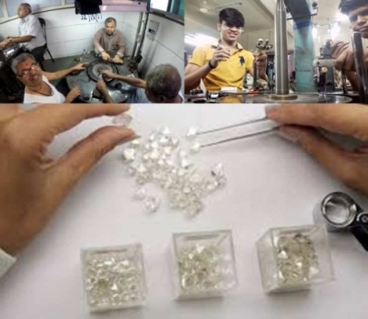 Diamond Production 21 फीसदी घटा, 10,000 कर्मियों की नौकरी गई, अन्य के वेतन में कटौती !