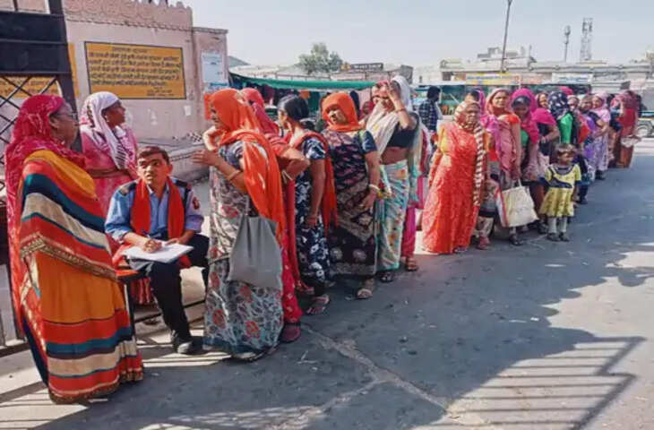 Kota व्यापारी संघ ने लागू की नई व्यवस्था भामाशाहमंडी में मेन गेट पर महिला मजदूरों का रिकॉर्ड