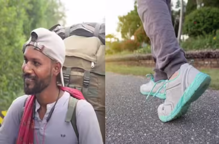 कौन हैं दीपक वर्मा, अबतक 9 राज्यों को पैदल चल कर जा रहें देवघर, क्या है मकसद